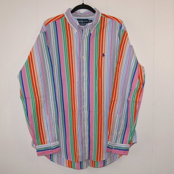 Ralph Lauren Other - Ralph Lauren || Men's Colorful Button-Down Shirt || Size XL